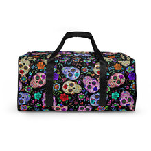 Load image into Gallery viewer, Sugar Skull Duffle bag
