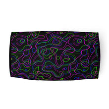 Load image into Gallery viewer, Neon Swirl Duffle bag
