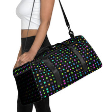 Load image into Gallery viewer, Neon Star Duffle bag
