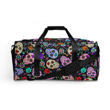 Load image into Gallery viewer, Sugar Skull Duffle bag
