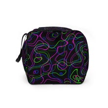 Load image into Gallery viewer, Neon Swirl Duffle bag
