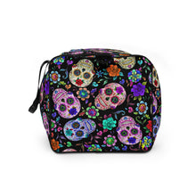 Load image into Gallery viewer, Sugar Skull Duffle bag
