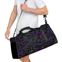 Load image into Gallery viewer, Neon Swirl Duffle bag
