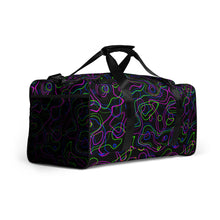 Load image into Gallery viewer, Neon Swirl Duffle bag
