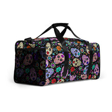 Load image into Gallery viewer, Sugar Skull Duffle bag
