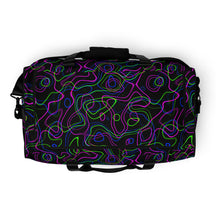 Load image into Gallery viewer, Neon Swirl Duffle bag
