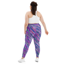 Load image into Gallery viewer, Cheetah Swirl Plus Size Leggings
