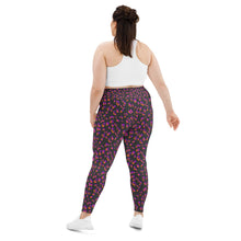 Load image into Gallery viewer, Midnight Leopard Plus Size Leggings
