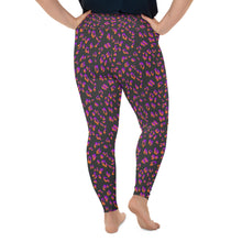 Load image into Gallery viewer, Midnight Leopard Plus Size Leggings
