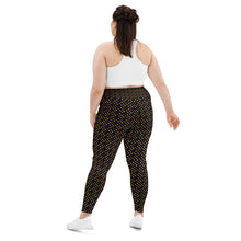 Load image into Gallery viewer, Halloween Polka Dot Plus Size Leggings
