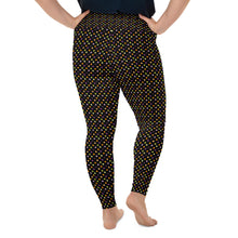 Load image into Gallery viewer, Halloween Polka Dot Plus Size Leggings
