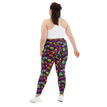 Load image into Gallery viewer, Pumpkin Cauldron Ink Plus Size Leggings
