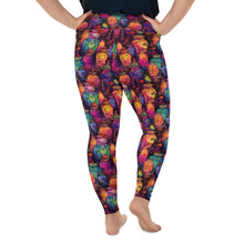 Load image into Gallery viewer, Pumpkin Spell Ink Plus Size Leggings
