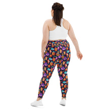 Load image into Gallery viewer, Skele-Grow Ink Plus Size Leggings
