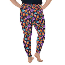 Load image into Gallery viewer, Skele-Grow Ink Plus Size Leggings
