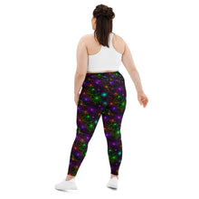 Load image into Gallery viewer, Neon Web Plus Size Leggings
