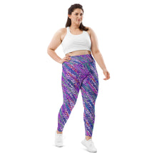 Load image into Gallery viewer, Cheetah Swirl Plus Size Leggings
