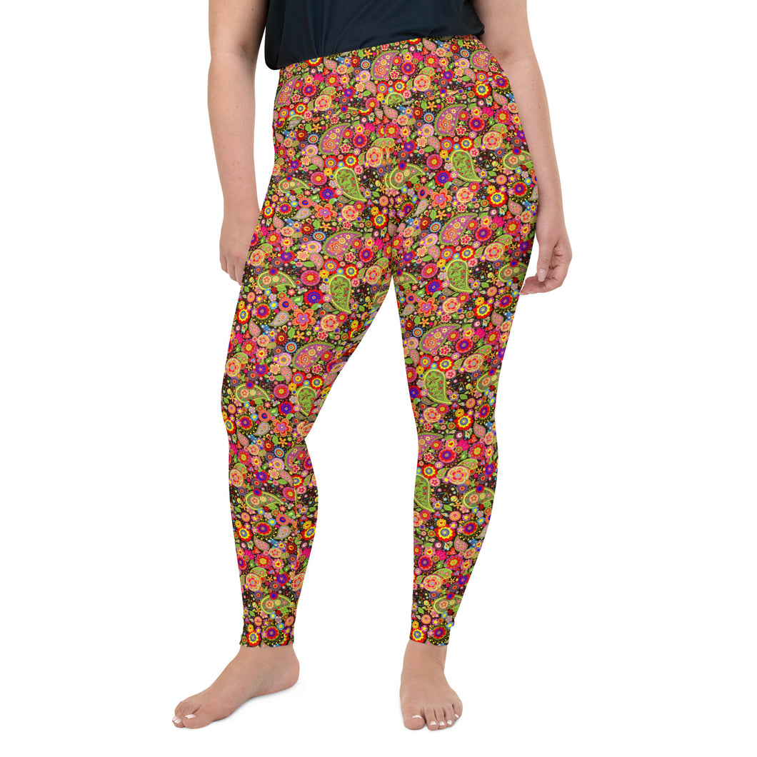 Hippie Plus Size Leggings