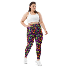 Load image into Gallery viewer, Pumpkin Cauldron Ink Plus Size Leggings
