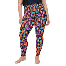 Load image into Gallery viewer, Skele-Grow Ink Plus Size Leggings
