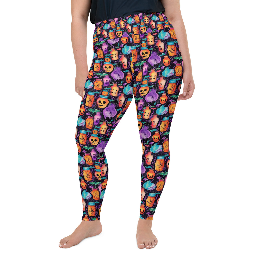 Skele-Grow Ink Plus Size Leggings