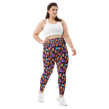 Load image into Gallery viewer, Skele-Grow Ink Plus Size Leggings
