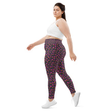 Load image into Gallery viewer, Midnight Leopard Plus Size Leggings
