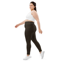 Load image into Gallery viewer, Halloween Polka Dot Plus Size Leggings
