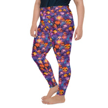 Load image into Gallery viewer, Ink Skull Plus Size Leggings
