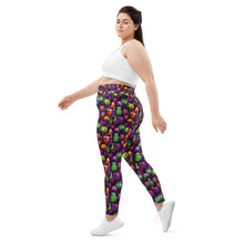 Load image into Gallery viewer, Pumpkin Cauldron Ink Plus Size Leggings
