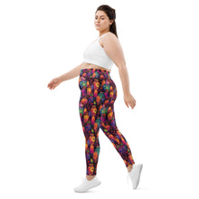 Load image into Gallery viewer, Pumpkin Spell Ink Plus Size Leggings
