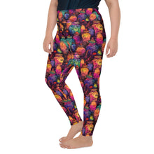 Load image into Gallery viewer, Pumpkin Spell Ink Plus Size Leggings
