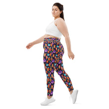 Load image into Gallery viewer, Skele-Grow Ink Plus Size Leggings
