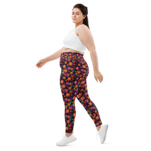 Load image into Gallery viewer, Mystical Pumpkin Patch Plus Size Leggings
