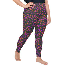 Load image into Gallery viewer, Midnight Leopard Plus Size Leggings
