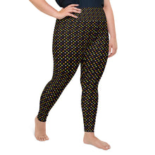 Load image into Gallery viewer, Halloween Polka Dot Plus Size Leggings
