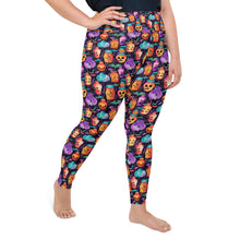 Load image into Gallery viewer, Skele-Grow Ink Plus Size Leggings
