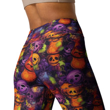 Load image into Gallery viewer, Ink Skull Goblet Yoga Leggings
