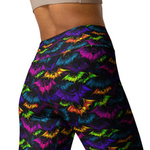 Load image into Gallery viewer, Neon Bats Yoga Leggings
