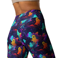 Load image into Gallery viewer, Ghost Swirl Yoga Leggings
