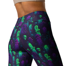 Load image into Gallery viewer, Graveyard Yoga Leggings
