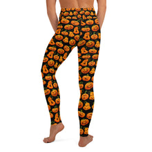 Load image into Gallery viewer, Pumpkin Patch Yoga Leggings
