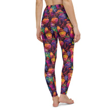 Load image into Gallery viewer, Pumpkin Spell Ink Yoga Leggings
