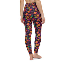 Load image into Gallery viewer, Mystical Ink Pumpkin Patch Yoga Leggings
