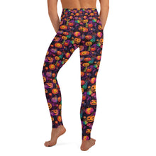 Load image into Gallery viewer, Mystical Ink Pumpkin Patch Yoga Leggings
