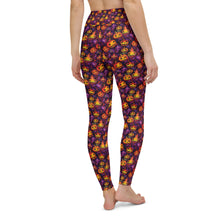 Load image into Gallery viewer, Ornament Pumpkin Ink Yoga Leggings
