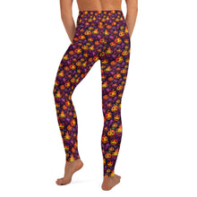 Load image into Gallery viewer, Ornament Pumpkin Ink Yoga Leggings
