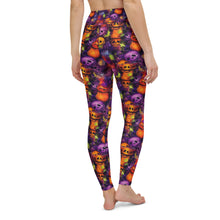 Load image into Gallery viewer, Ink Skull Goblet Yoga Leggings
