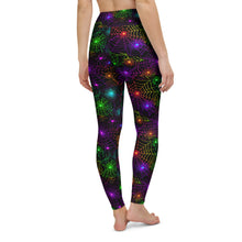 Load image into Gallery viewer, Neon Web Yoga Leggings
