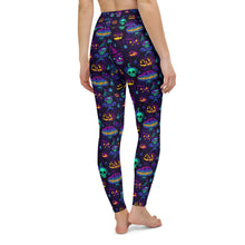 Load image into Gallery viewer, Pumpkin Ghoul Yoga Leggings
